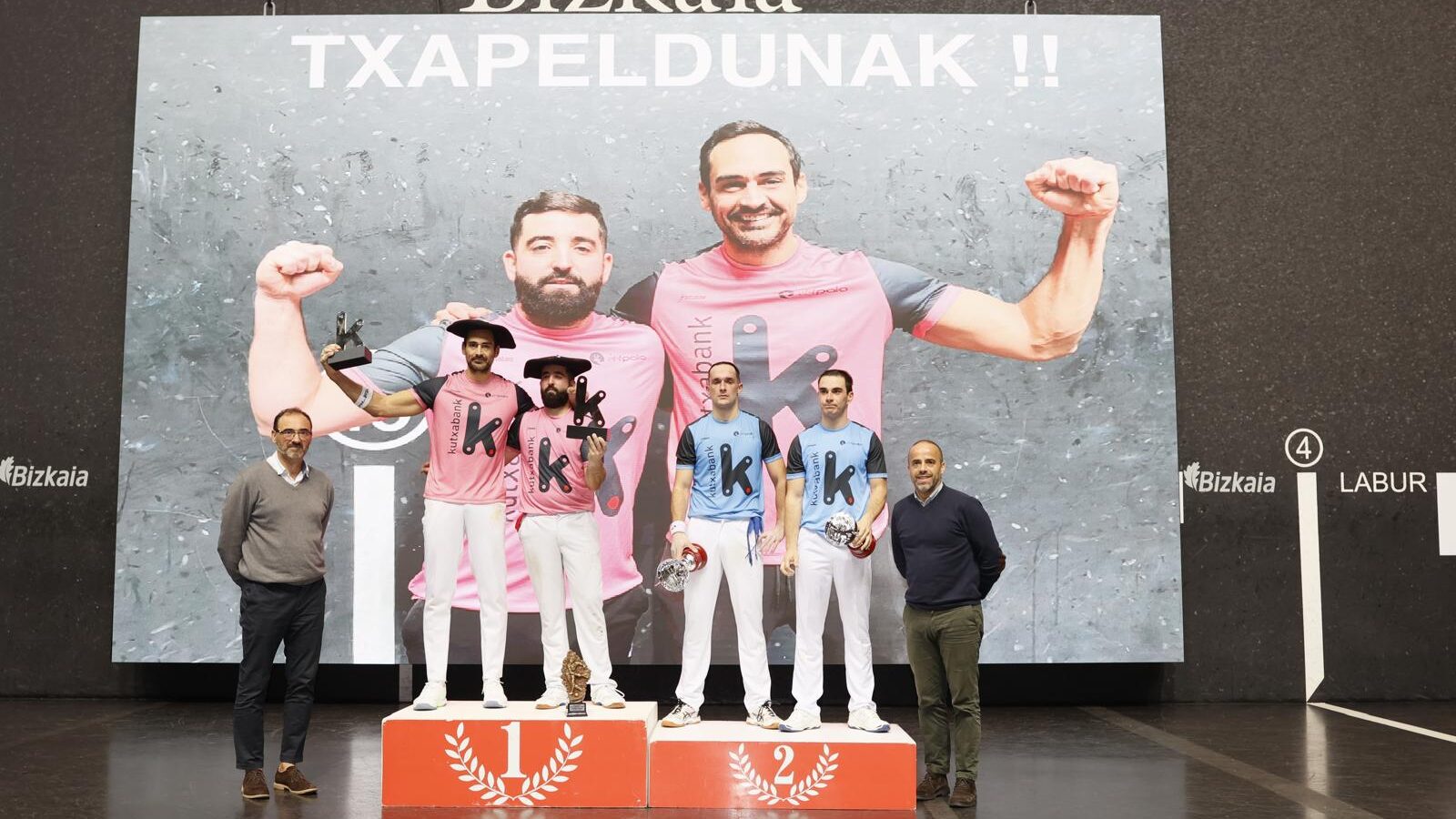 ¡Tenemos campeones de la Kutxabank Pala Liga!